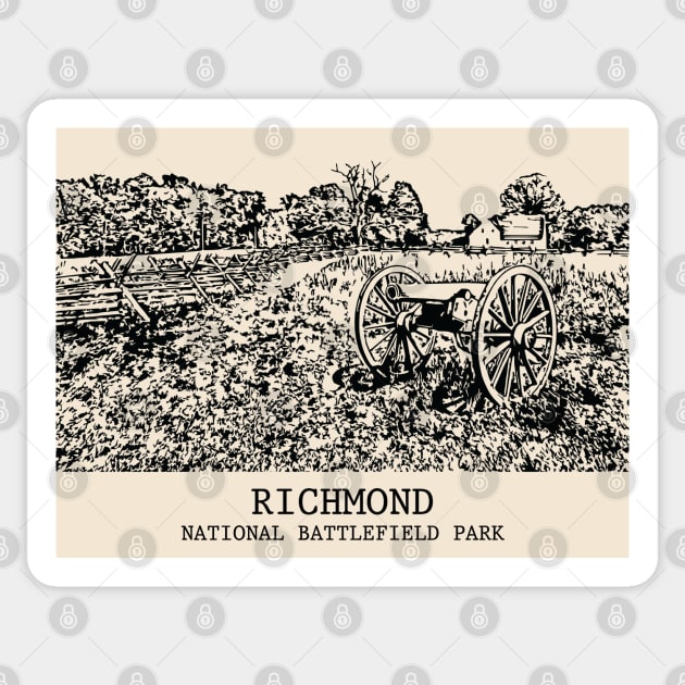 Richmond National Battlefield Park Sticker by Lakeric